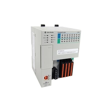 Allen-Bradley CompactLogix 1769 5370 L1 Processor 16DI 16DO 512Kb