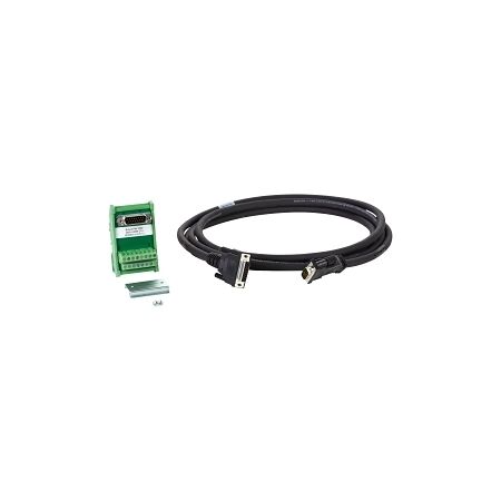 Allen-Bradley Ultra 3000 Servo Breakout Board Kit Panel Mount MF CN2 44Pin 9m