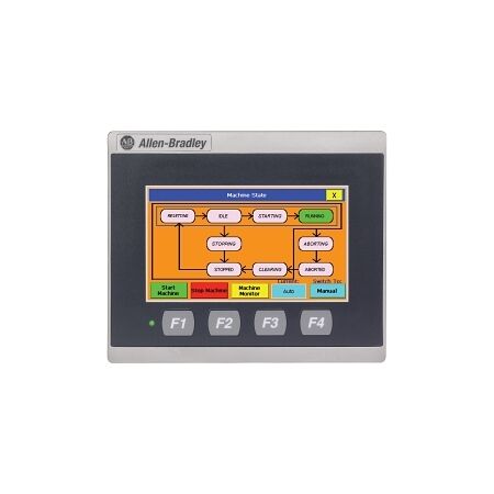 Allen-Bradley PanelView 800 Terminal 4.3 Inch TFT Touch Color Ethernet Serial 24VDC