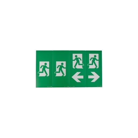 Stanilite Emergency Diffuser Picto Insert Pack Quickfit Trim 4 Piece Set Vertical