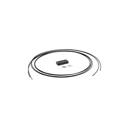 Allen-Bradley 43P Fiber Plastic Transmitted Beam 2.2mm Aperture 1.5mm Dia PE Sheating SS Tip 1.93mm