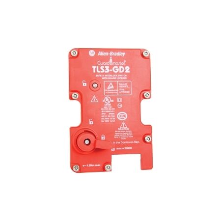 Allen-Bradley 440G TLS GD2 Guardlock Switch Locking Cover TLS3 Attached Override Series E+