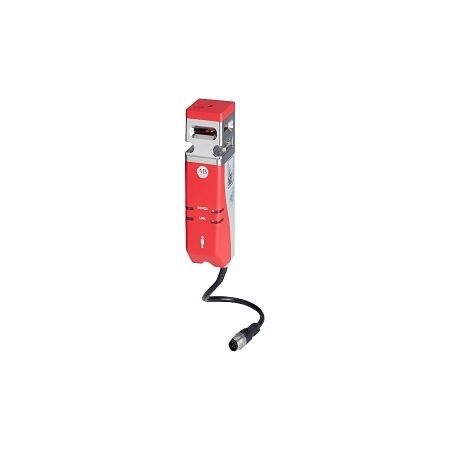Allen-Bradley 440G-MZ Guardlock Switch Power to Release Unique Actuator 24V DC 5Pin Quick Disconnect