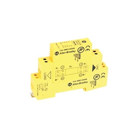 Allen-Bradley 4983DC Surge Suppressor DIN Rail Mount Dataline UL497B 6V DC