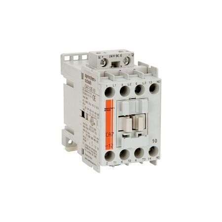 S+S CA7 Contactor 5.5kW 3Pole 24VDC Coil 1NO Contact Auxiliary