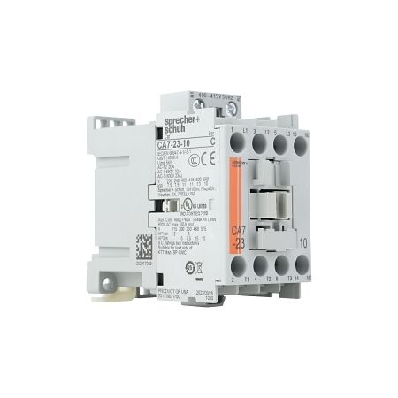 S+S CA7 Contactor 11kW 3Pole 415VAC Coil 1NO Contact Auxiliary