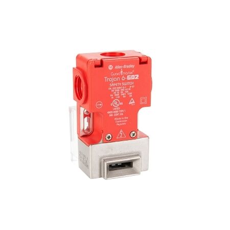 Allen-Bradley 440K Trojan 6 Tongue Switch 2NC Safety 2NO Auxiliary BBM No Actuator M20 GD2 Metal