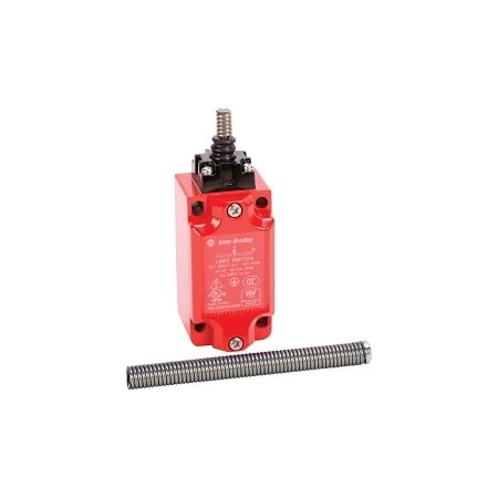 Allen-Bradley 440P Safety Limit Switch 30mm Large Metal Spring Rod 1NO 1NCs Snap Acting M20 Entry