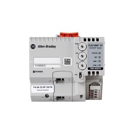Allen-Bradley FLEX 5000 IO EtherNet IP RJ45 Adapter 16 Modules