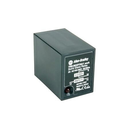 Allen-Bradley 700-SC Relay Ice Cube Zero Output of 2A at 100-240VAC Rated Input of 100 and 110VAC