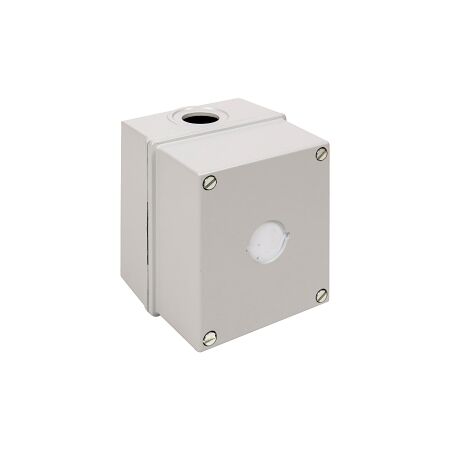 Allen-Bradley 800F Enclosure Die Cast Metal 1 Hole Metric Conduit Grey for 22.5mm Pushbutton