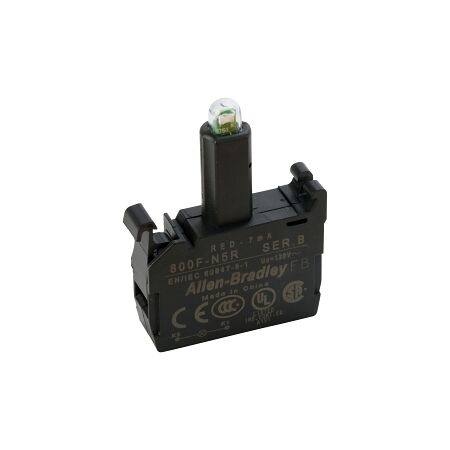 Allen-Bradley 800F Integrated LED Module Latch Mount 120V AC Red