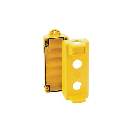 Allen-Bradley 800F Pendant Station Enclosure 2 Hole in Face Latch Mounting Yellow for 800F 22.5mm