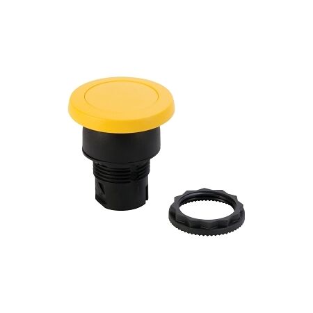 Allen-Bradley 800F PushButton 22.5mm Momentary Mushroom Plastic Head 40 mm Yellow