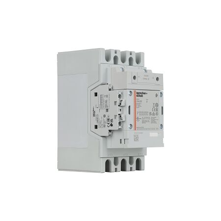 S+S CA9 Contactor 110kW 3Pole 100 to 250VAC and VDC Coil 1NO 1NC Contact Auxiliary