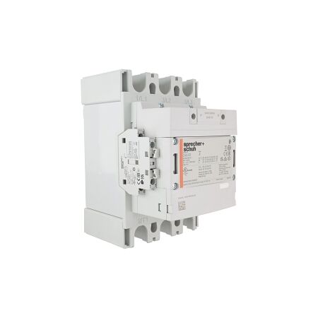 S+S CA9 Contactor 200kW 3Pole 24 to 60VAC and VDC Coil 1NO 1NC Contact Auxiliary