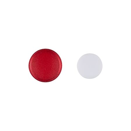 Sprecher and Schuh D7 Colour Cap Lens Flush Red Blank for illuminated Pushbuttons 22.5mm