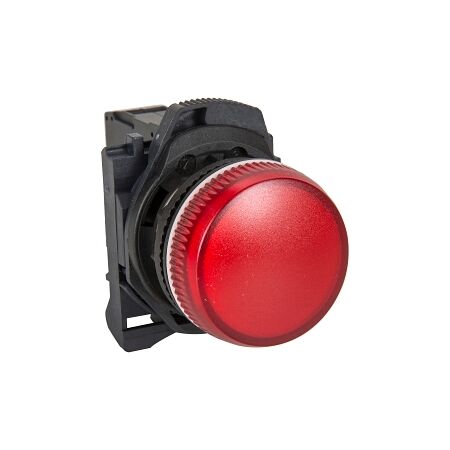 Sprecher and Schuh D7 Pilot Light 22.5mm Hangsell Pack Plastic LED 240V AC Red