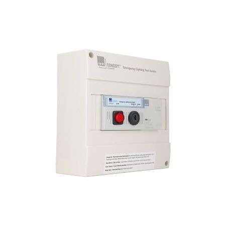 NHP Concept Panelboard Accessory Emergency Lighting Test Unit Key Switch Enclosed Type
