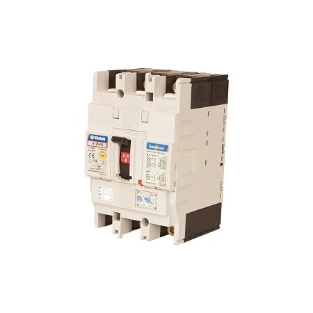 Terasaki TemBreak 2 MCCB 125 Frame 125kA 3P 125A Thermal Magnetic Extra Auxiliary Switch Capable