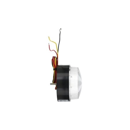 Moflash LED800 12 LEDS Steady/Flashing Mode IP65 10 to 100V DC Stud or Surface Mount Lens Amber