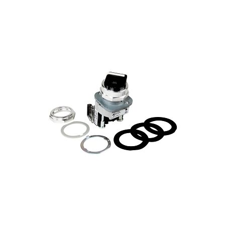 Allen-Bradley 800T Selector Switch 30.5mm Non-Illum. White Std. Knob Maint. 1 NO-1 NC Fingersafe