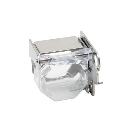 Allen-Bradley 800T Sel Sw Padlock Cover Stainless Steel Bkt with Pls cover for Std Knob Clear