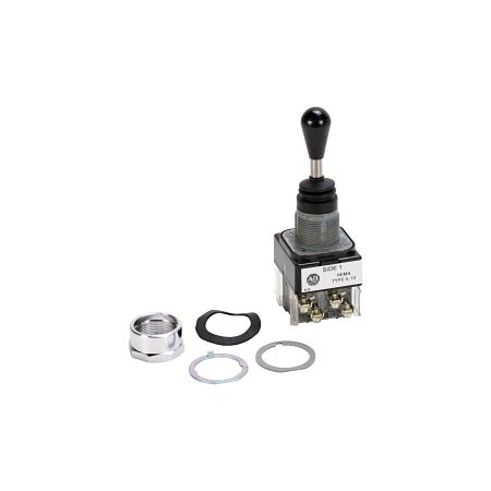 Allen-Bradley 800T Toggle Switch 30.5mm 4 Way Up and Left and Right and Down Spr Rtn 2 x 1NO 1 NC