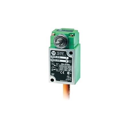 AB 802T Heavy Duty Limit Switch Rot Lvr Spring Return Std Torque 2 CC/CCW 1NO 1NC 0.34Nm 15Deg 1.5m