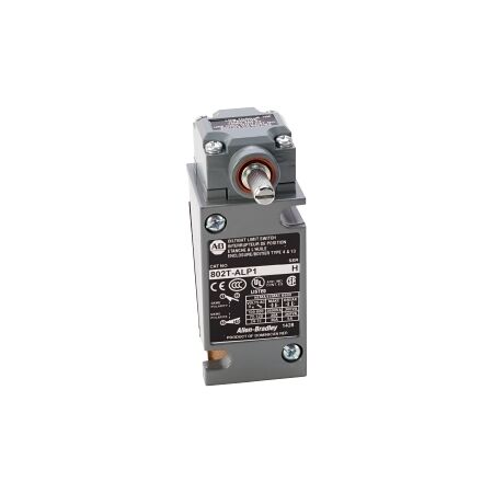 AB 802T Heavy Duty Limit Switch Oiltight Spring Rtn Lvr IP67 2 CC/CCW 1NO 1NC 0.16Nm 13 Deg No Base