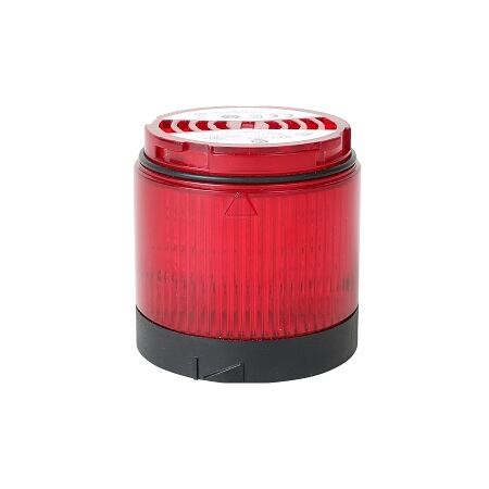 Allen-Bradley 856T Stack Light In Line Module 70mm 24V AC DC Multi Function Steady Flash Strobe Red