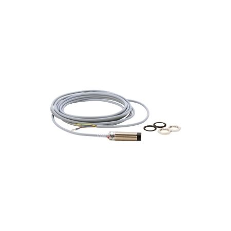 AB 872 Inductive Proximity Sensor Nic Brass 18mm 20-250V AC 10mm Unshld NO 2 Wire 2m PVC