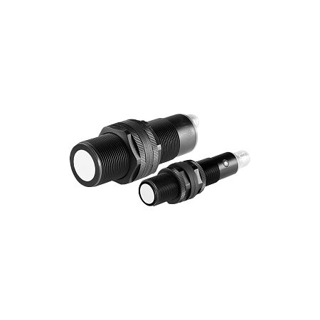 AB 873 Ultrasonic Proximity Sensor 50-400mm 18mm Diameter Plastic 1 x PNP 4 Pin DC Micro QD