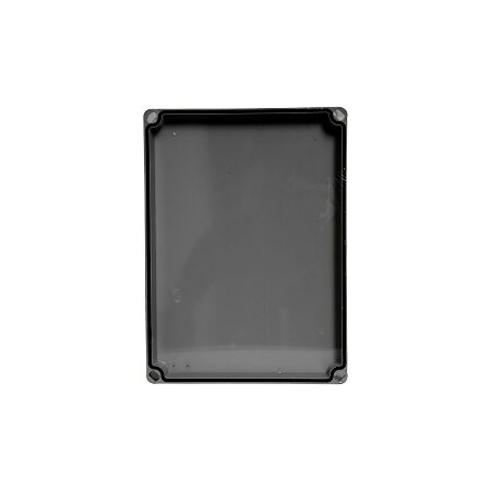 Fibox SOLID Cover ABS Grey suit 380 x 190mm Base 80mm High