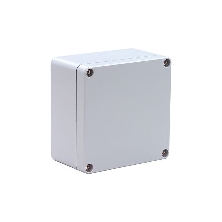 Fibox Euronord Terminal Box Aluminium IP66 and IP67 H125 x W124 x D81mm