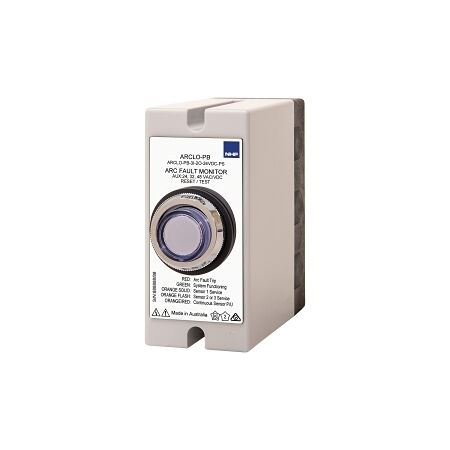 NHP Arclogix Optical RS Arc Detection Relay 5I and 3O DIN Mount
