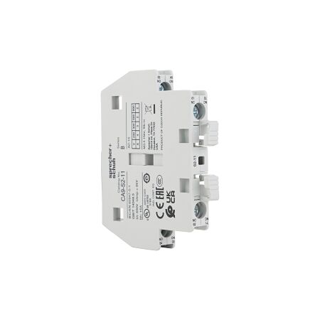 S+S CA9 Auxiliary Contact with 1NO  Contact and 1NC Contact Outside Position for CA9 116 and 370