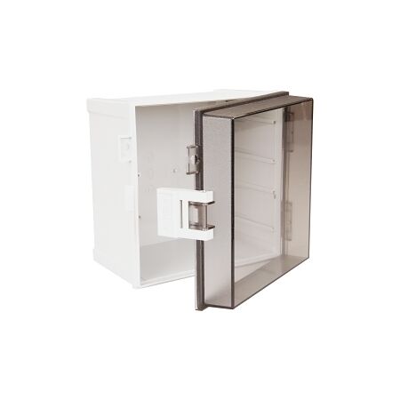 Fibox CAB Enclosure Wall Mount ABS IP65 Clear W150 x H150 x 110mm with Latch