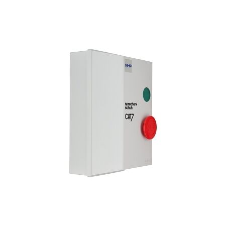 S+S CAT7N Starter DOL 5.5kW Mushroom Stop 415VAC Control No Overload