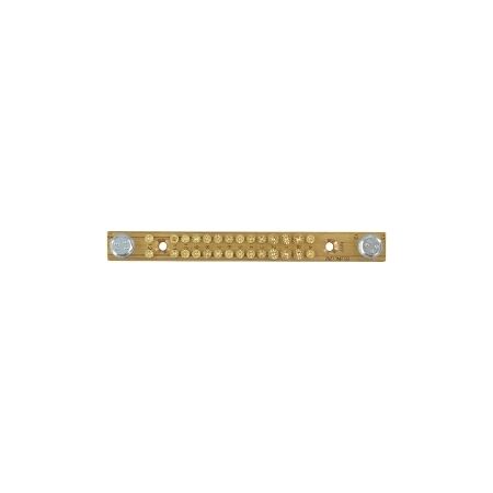NHP Concept Panelboard Accessory Earth Neutral Bar 250A 12 Way 2 Screws 1 to 12
