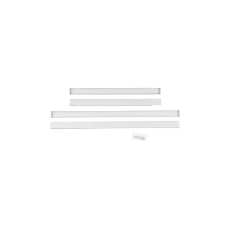 NHP Concept One Panelboard Flush Kit 4 Modules 864mm Light Grey