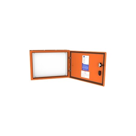 NHP Concept Plus Panelboard Accessory Module 1080mm IP42 with Blank Escutcheon Orange