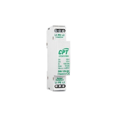Cirprotec Final Diverters SPD Comms Fine Protect 12V