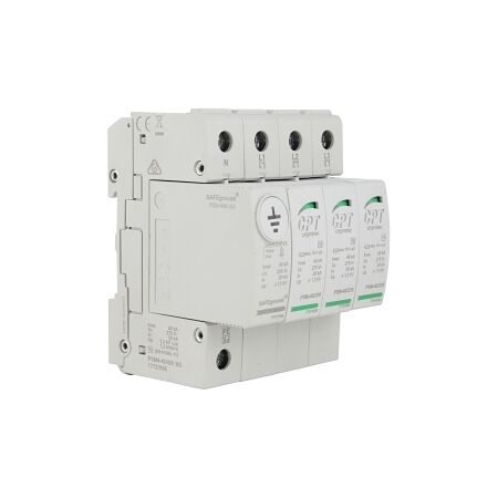 Cirprotec PSM Surge Protection Device Type 2 3 Phase L-L and L-N, N-PE Imax 40kA 400VAC Safeground