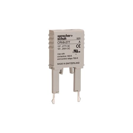 S+S CA7 Coil Suppressor Varistor Module 137 to 277VAC and 181 to 350VDC