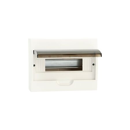 NHP MOD6 CSB Insulated Loadcentre 8 Way DIN Surface Door White