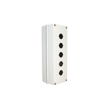 Sprecher and Schuh D7 Enclosure Metal 22.5mm 5 Hole Grey IP66