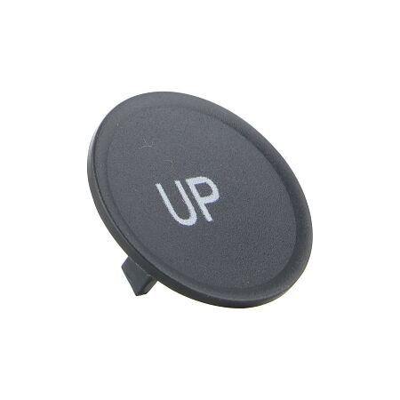 Sprecher and Schuh D7 Colour Cap for Flush Non illuminated Pushbutton 22.5mm Black UP