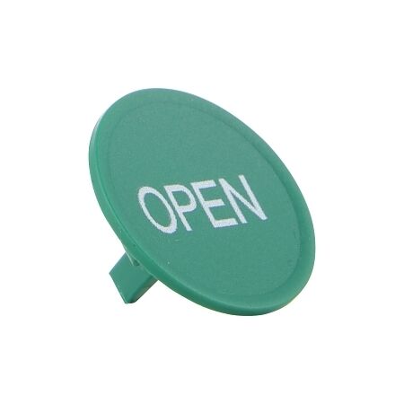 Sprecher and Schuh D7 Colour Cap for Flush Non Illuminated Pushbutton 22.5mm Green Open