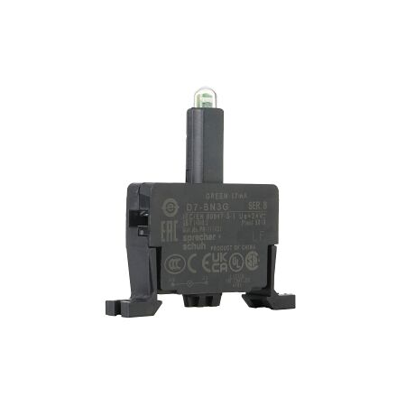 Sprecher and Schuh D7 Integrated LED Module Base Mount 24V AC DC Green